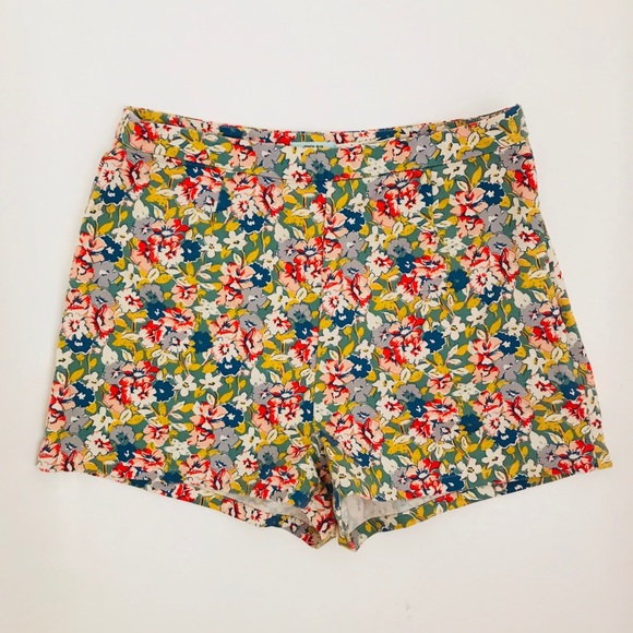 Kimchi Blue Pants - Kimchi Blue High Waisted Floral Shorts Sz 4